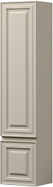 Sancos Шкаф пенал Very 35 R подвесной бежевый матовый (beige soft) – фотография-1